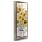Stupell Industries Watering Can Sunflower Collection Floating Frame, design by Patti Bishop
